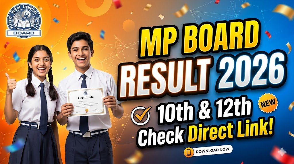 MP Board 10th 12th Result 2026